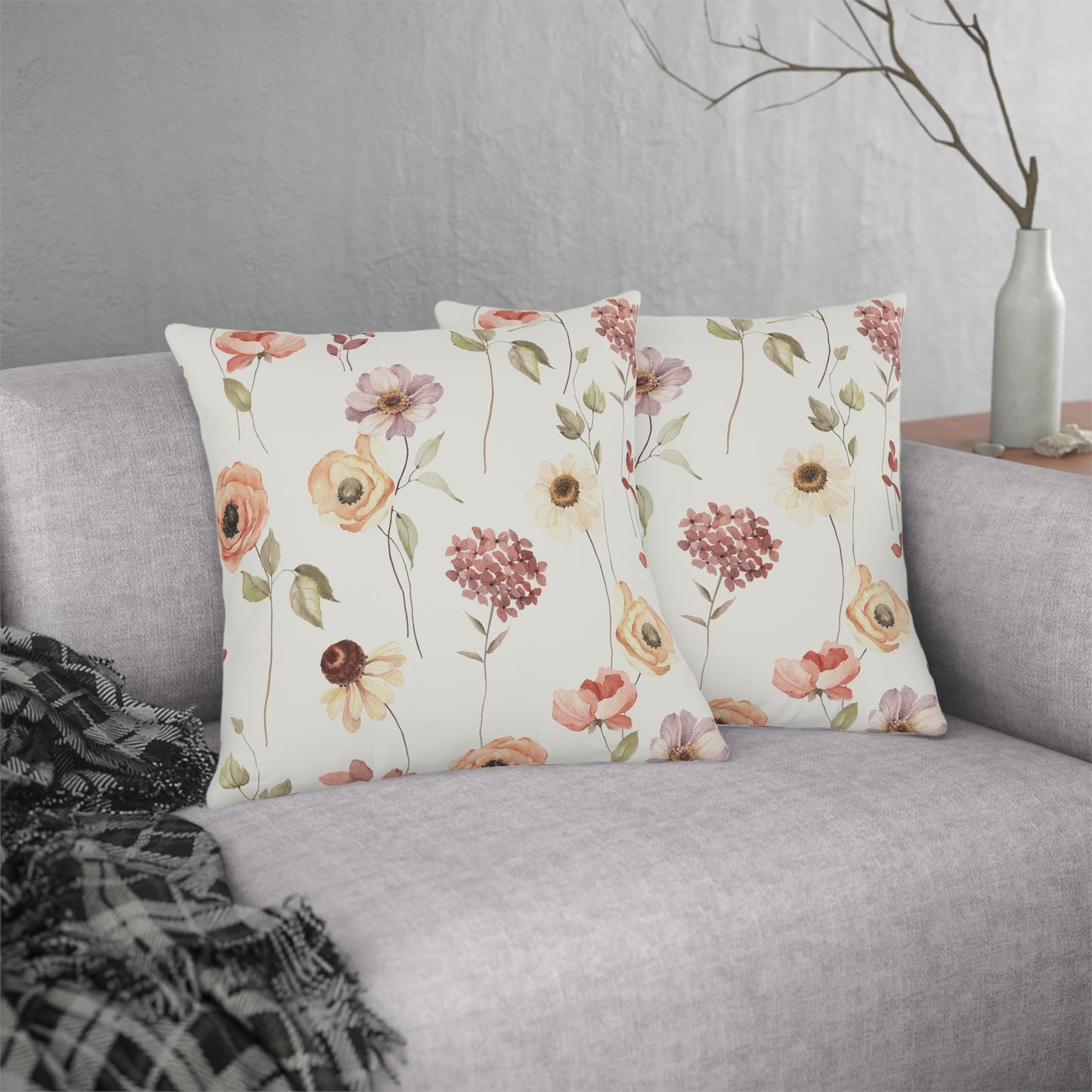 Home Decor - Waterproof Summer Floral Pillows