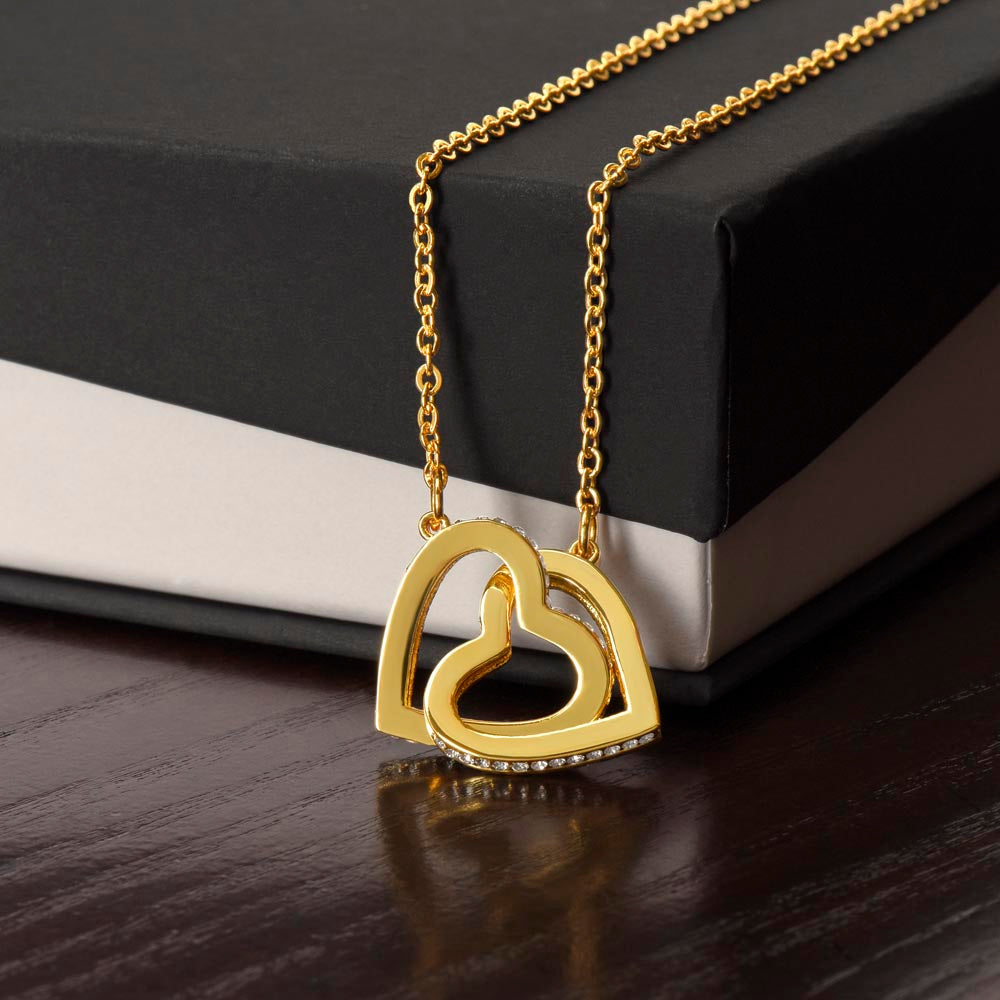 Hearts Entwined: Elegance in Every Link – Unlock Love with Our Interlocking Heart Necklace-Shalav5