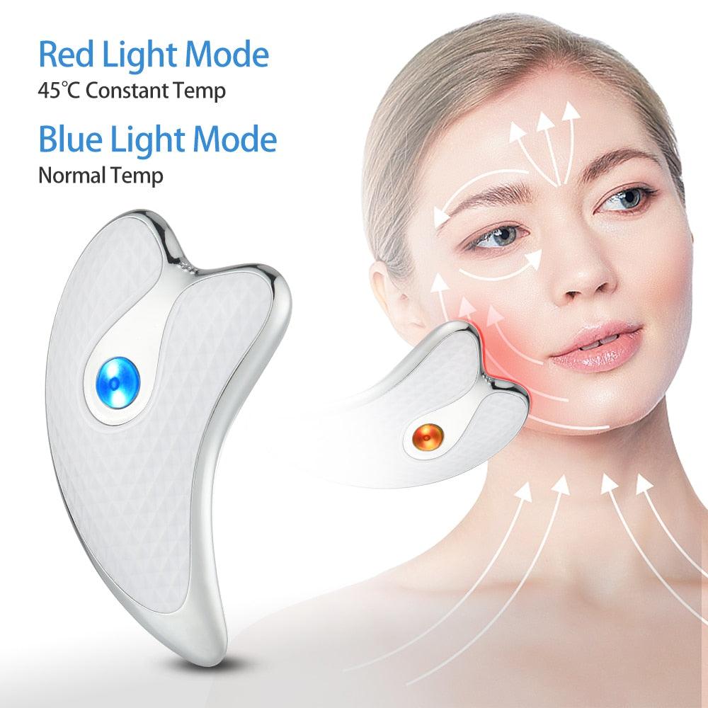 Heated Vibrating Facial Massager-Shalav5