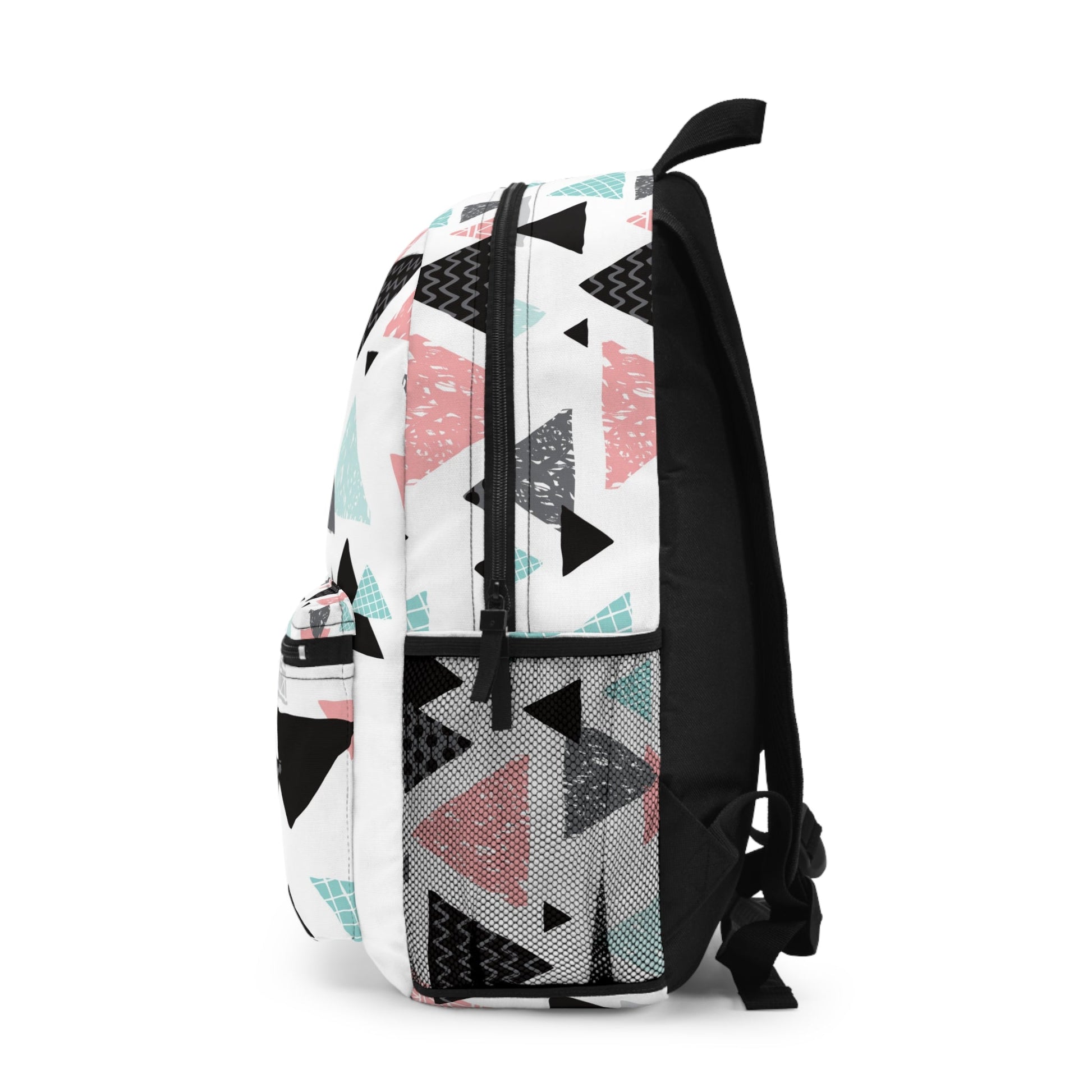 Bags - Triangles Design Backpack