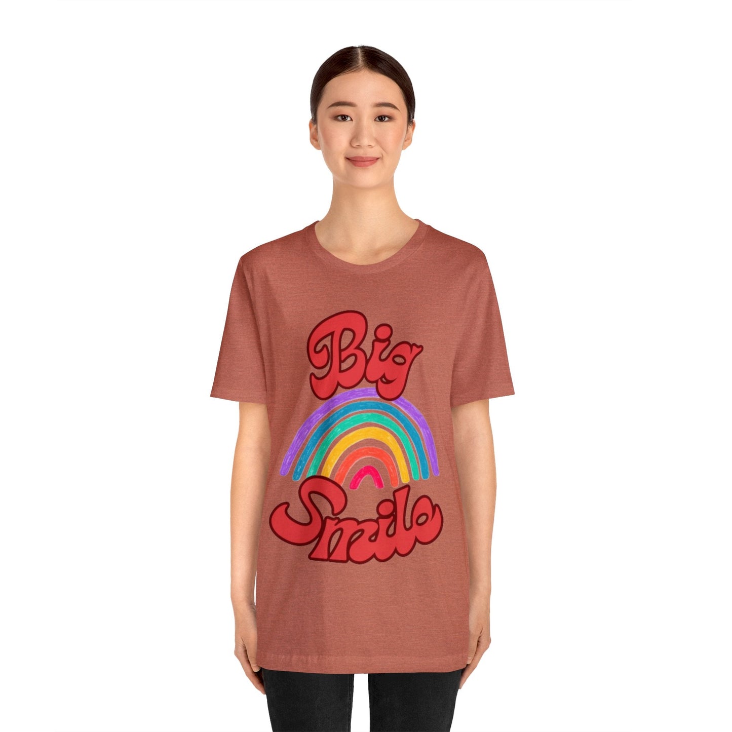 Big Smile Unisex Jersey Short Sleeve Tee-Shalav5