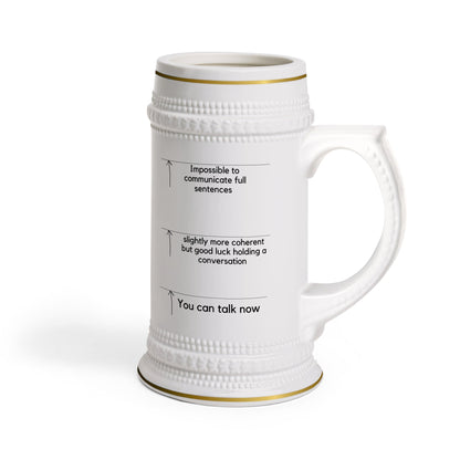 Not Before Coffee Beer Stein Mug-Shalav5