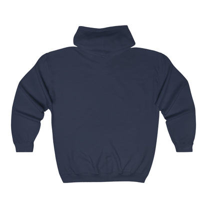 Allies Side By Side Unisex Full Zip Hooded Sweatshirt