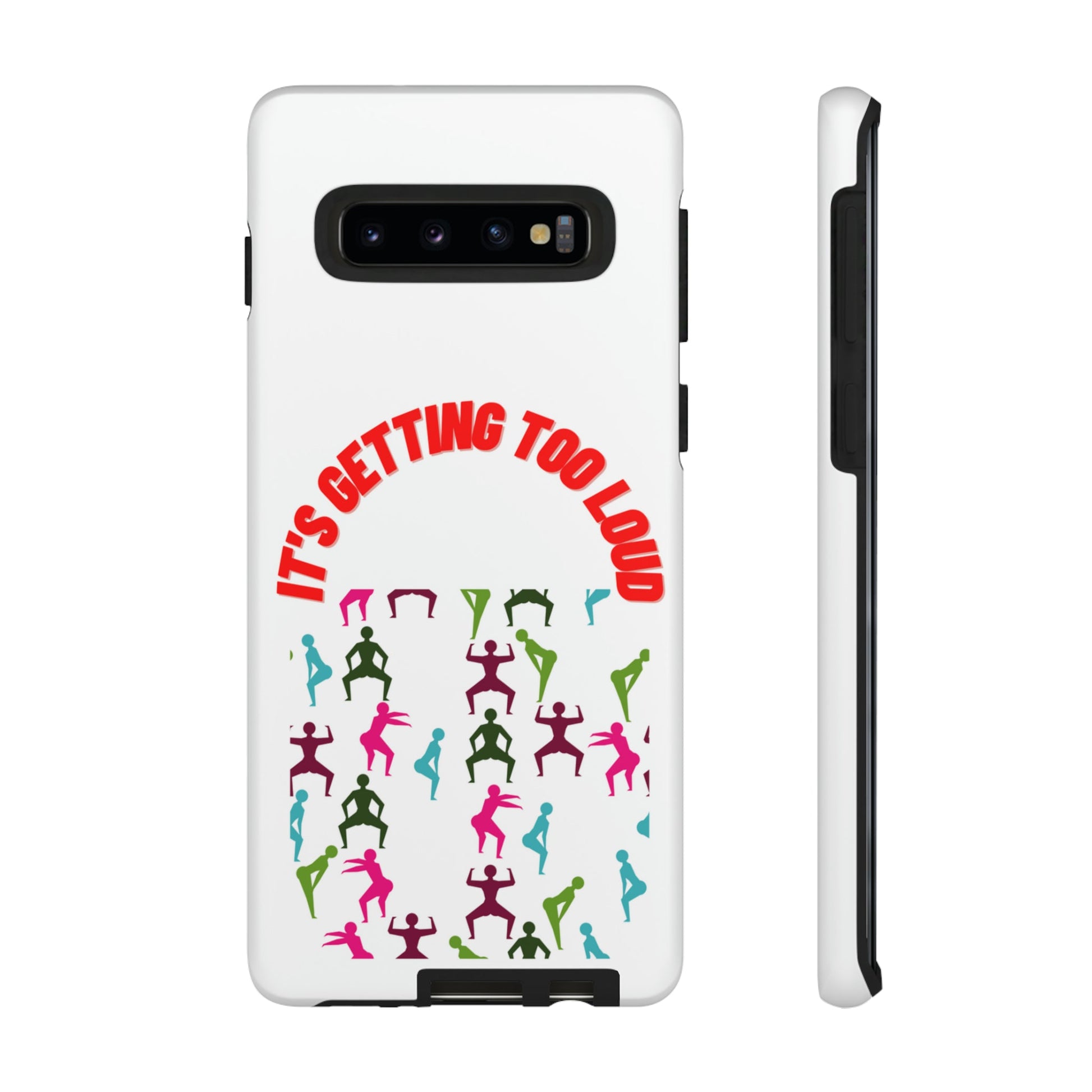 Phone Case - It's Getting Too Loud Tough Cases For IPhone And Samsung