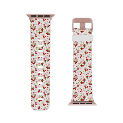 Cherry On a Stem Watch Band for Apple Watch-Shalav5