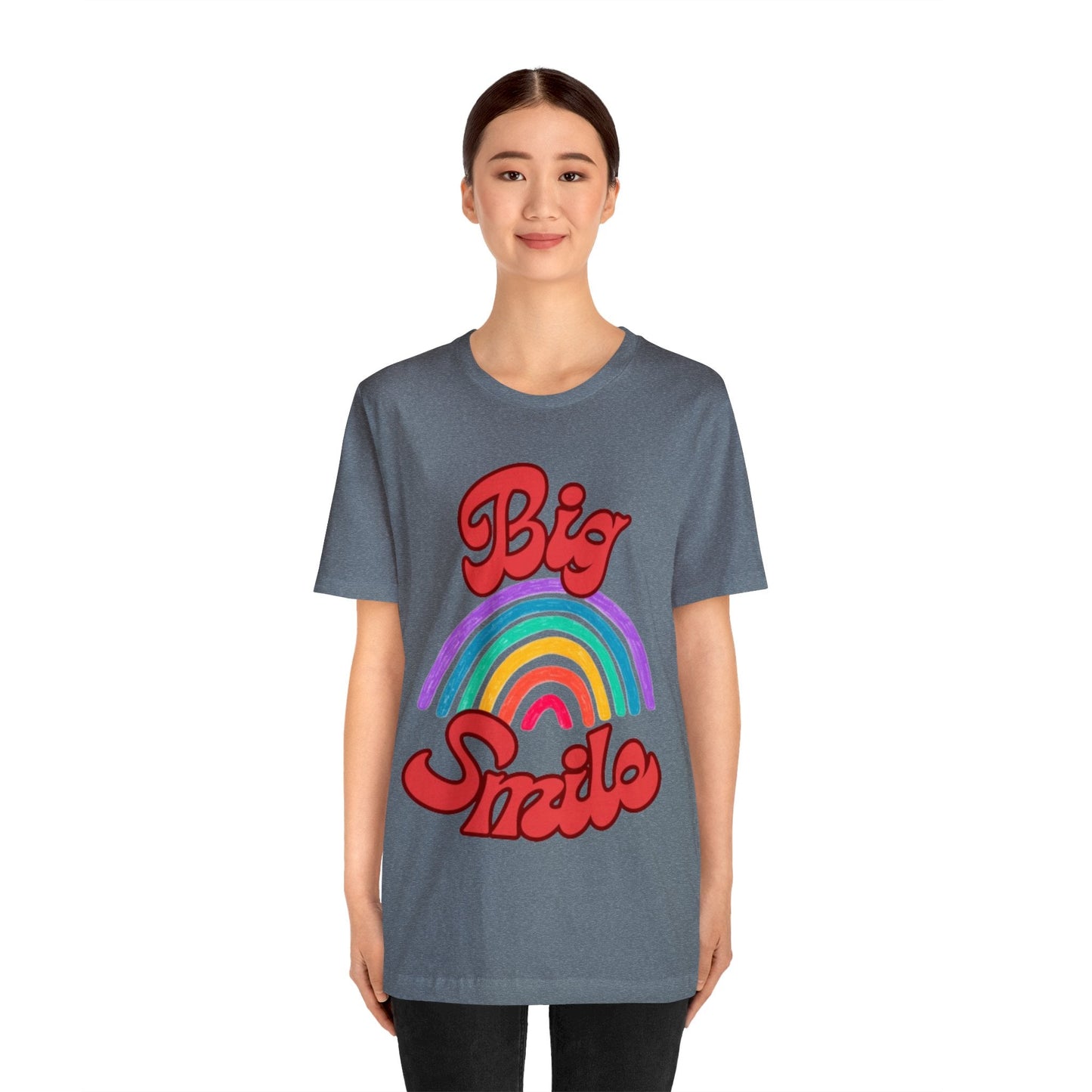 Big Smile Unisex Jersey Short Sleeve Tee-Shalav5