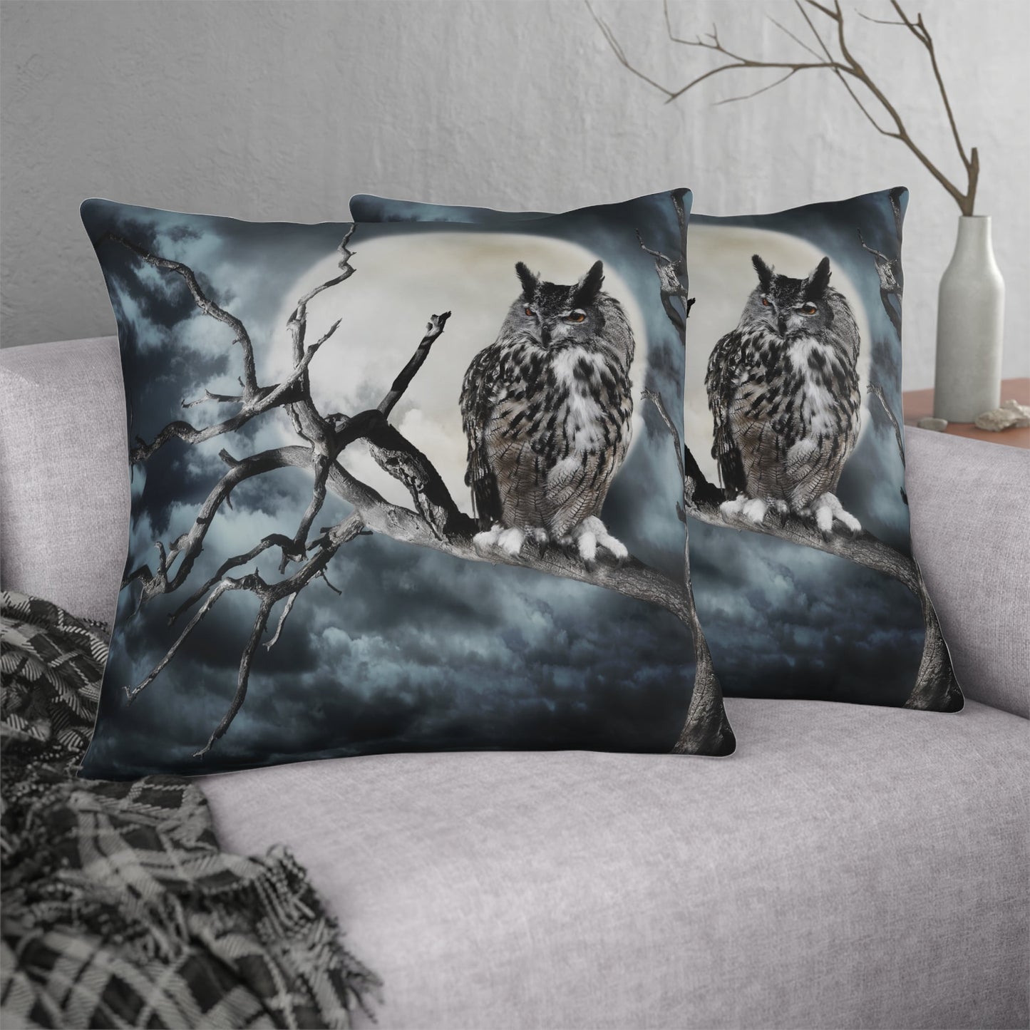 Home Decor - Night Owl Waterproof Pillow