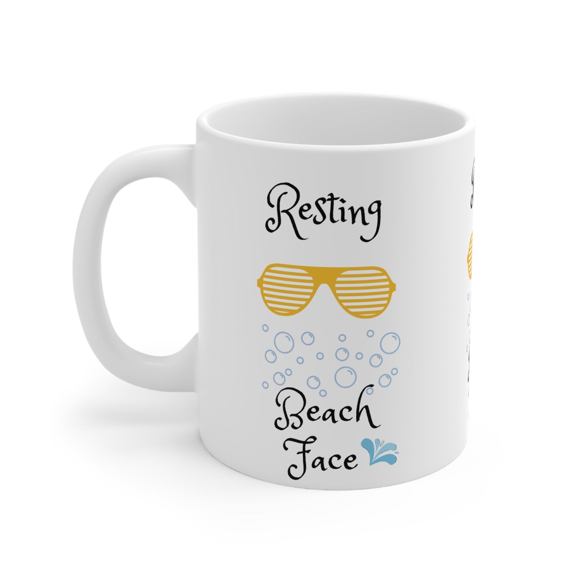 Mug - Resting Beach Face Coffee Mug 11oz