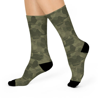 All Over Prints - Military  Design Crew Socks