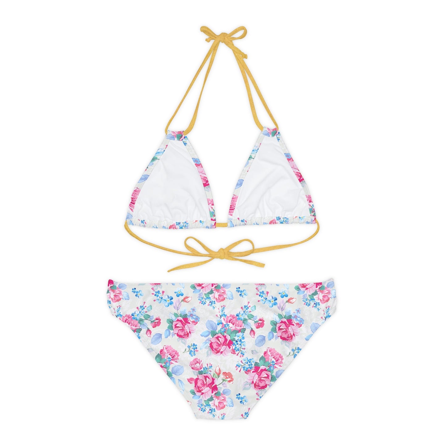 Floral Strappy Bikini Set (AOP)-Shalav5