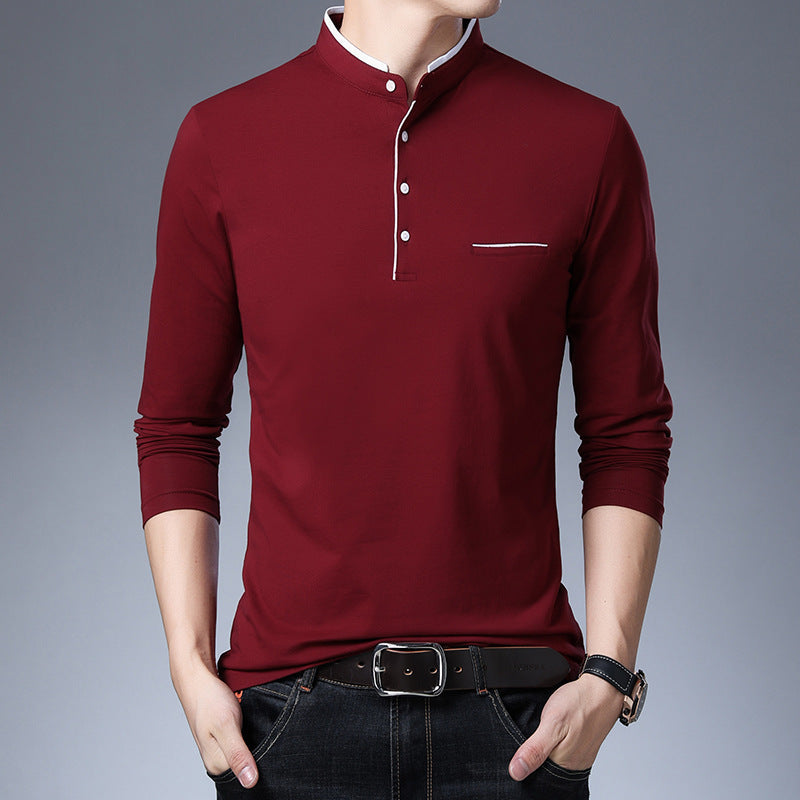 Fashion business casual men's POLO shirt