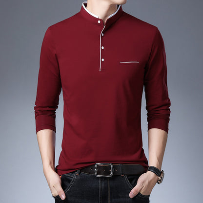 Fashion business casual men's POLO shirt