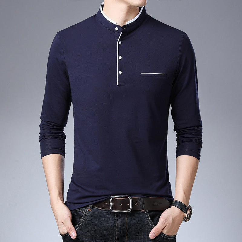 Fashion business casual men's POLO shirt