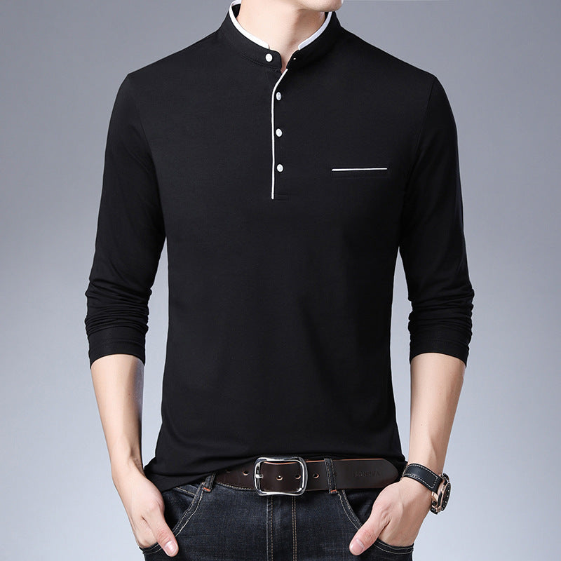 Fashion business casual men's POLO shirt