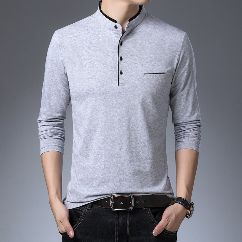 Fashion business casual men's POLO shirt