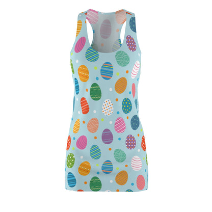All Over Prints - Women's Cut & Sew Racerback Dress  Easter Egg