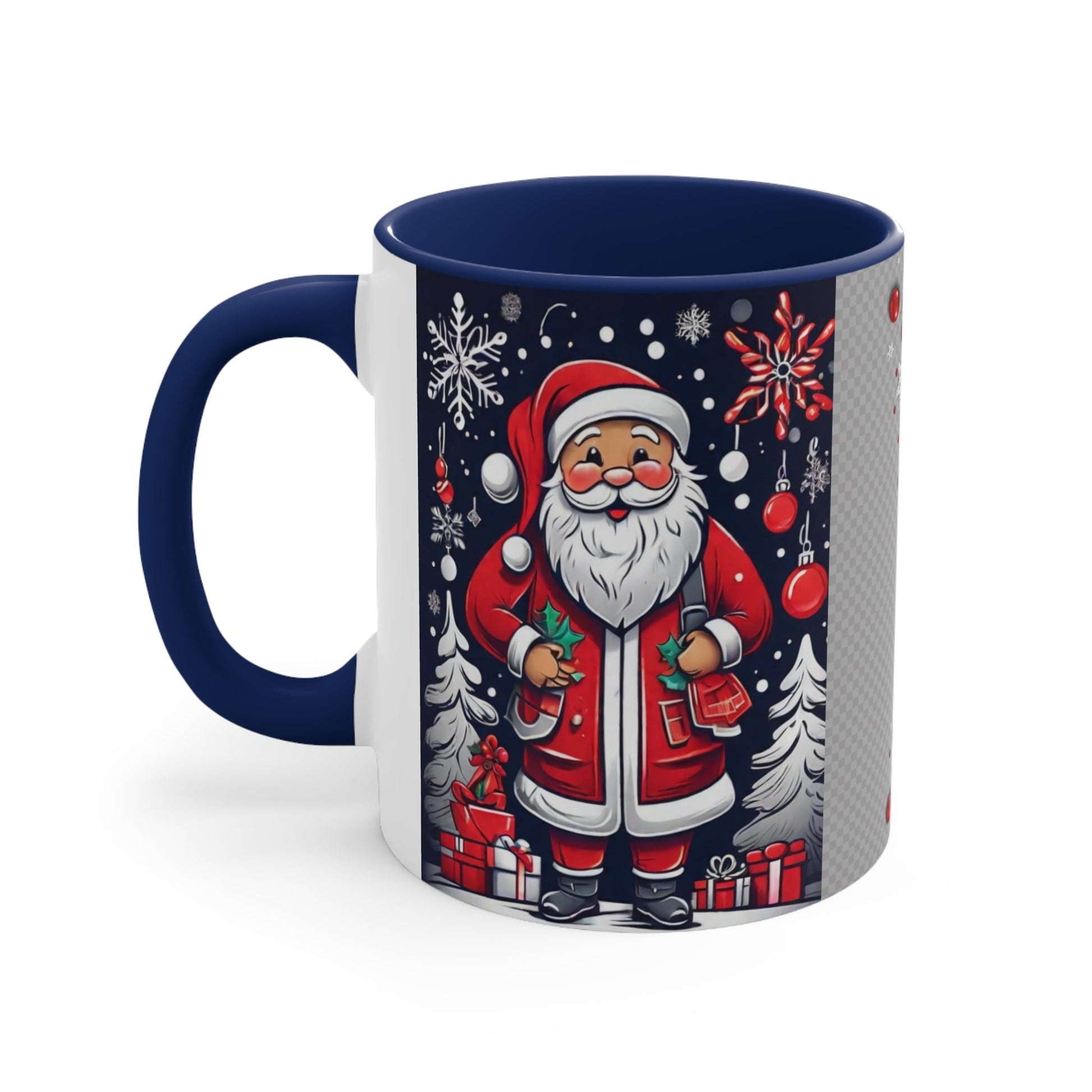 Mug - Santa Is Ready To Deliver Accent Coffee Mug, 11oz