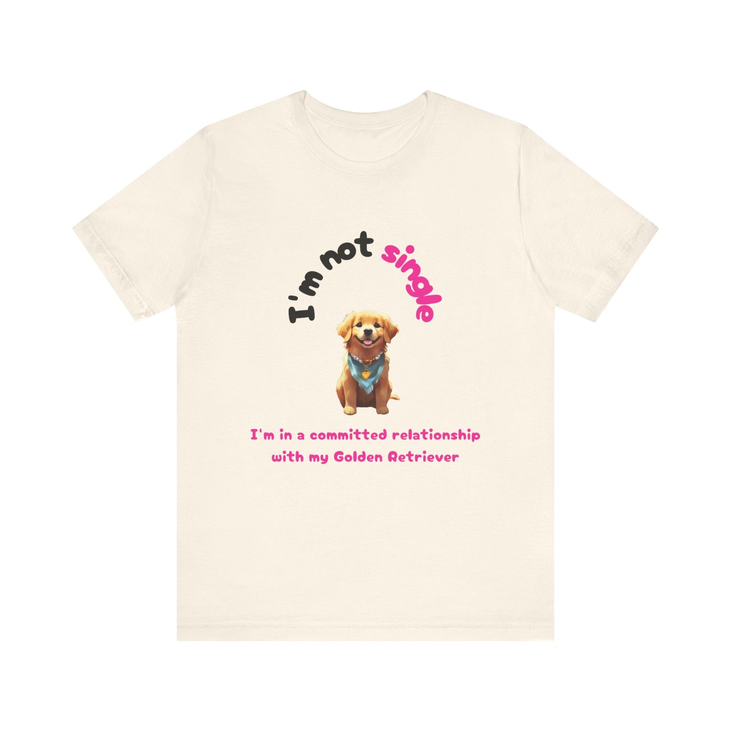 I just Love Golden Retrievers Unisex Jersey Short Sleeve Tee