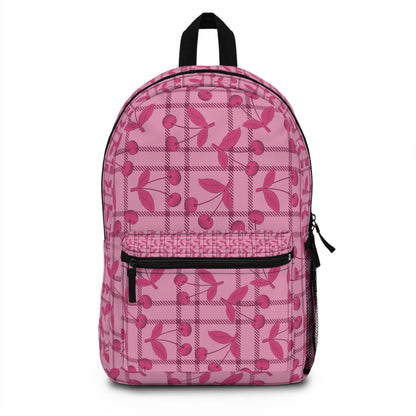 Cherries On a Checkered Backpack-Shalav5
