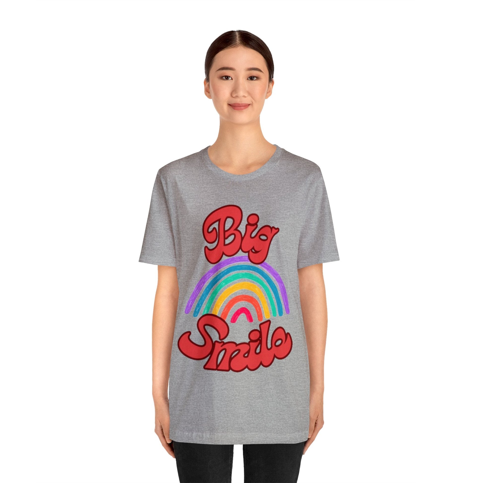 Big Smile Unisex Jersey Short Sleeve Tee-Shalav5