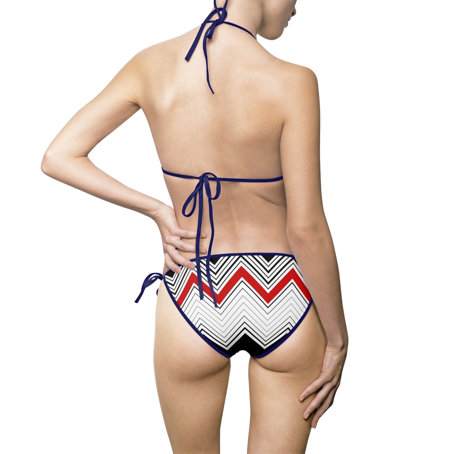 All Over Prints - ZigZag Women's Bikini Swimsuit