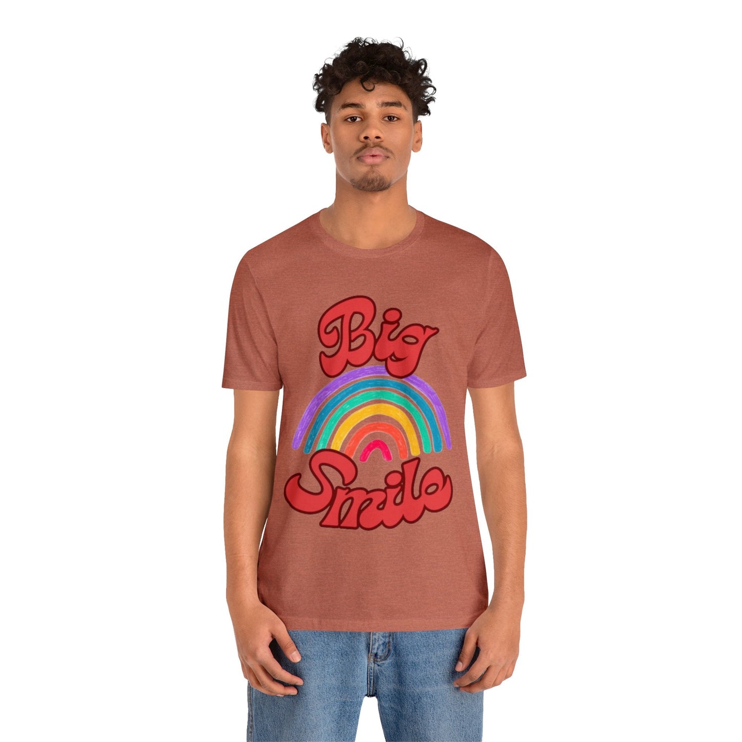 Big Smile Unisex Jersey Short Sleeve Tee-Shalav5