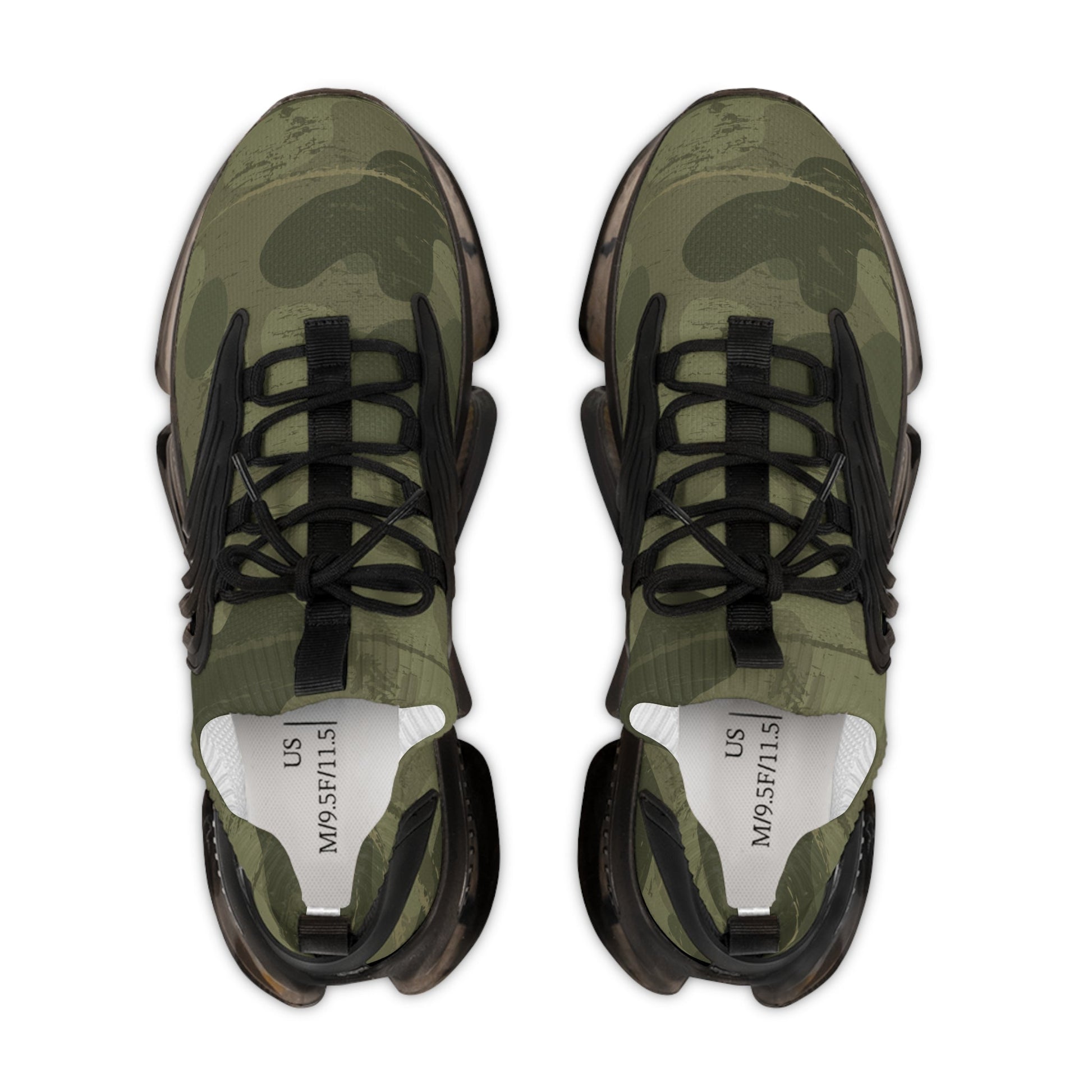 Shoes - Men's Mesh Sports Sneakers (Army Design)