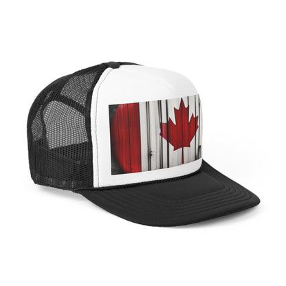 Canadian Flag Trucker Caps-Shalav5