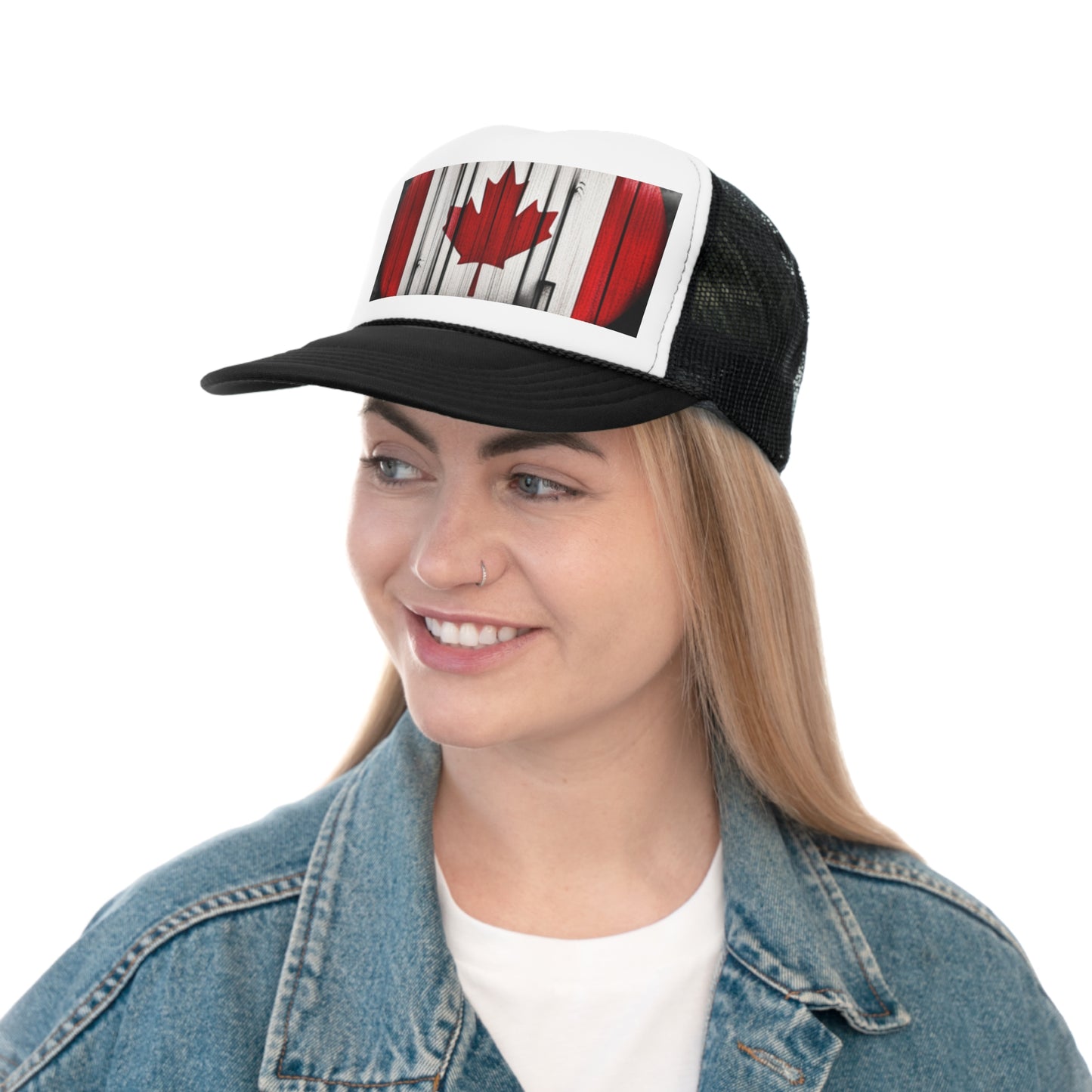 Canadian Flag Trucker Caps-Shalav5