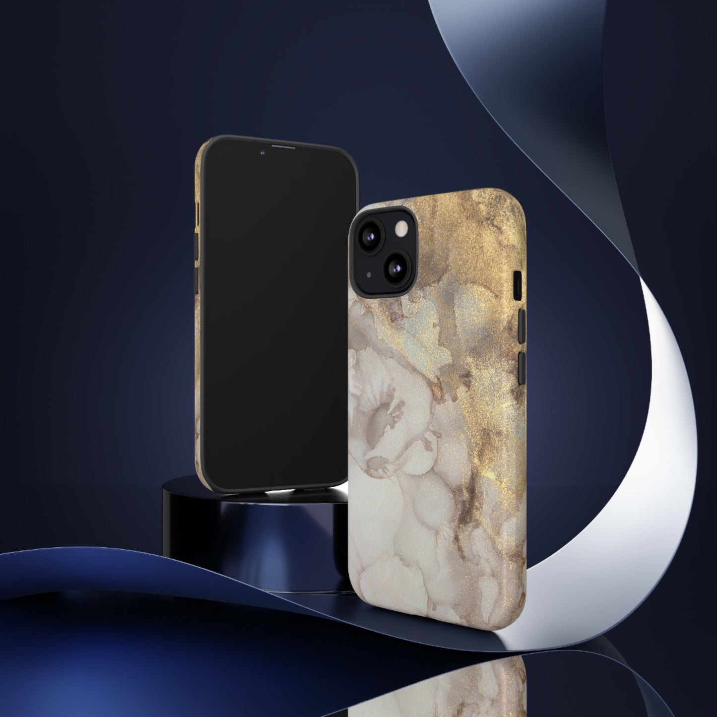 Golden Marble Tough Cases for iPhone , Samsung, Google-Shalav5