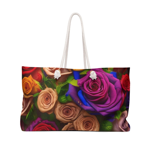 bouquet of colorful roses Weekender Bag-Shalav5