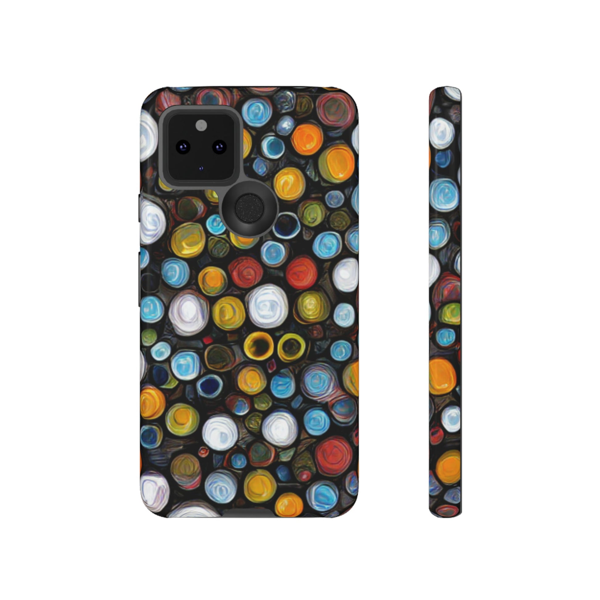 3D Design Abstract circle shapes Tough Cases for iPhone, Samsung, and Google-Shalav5