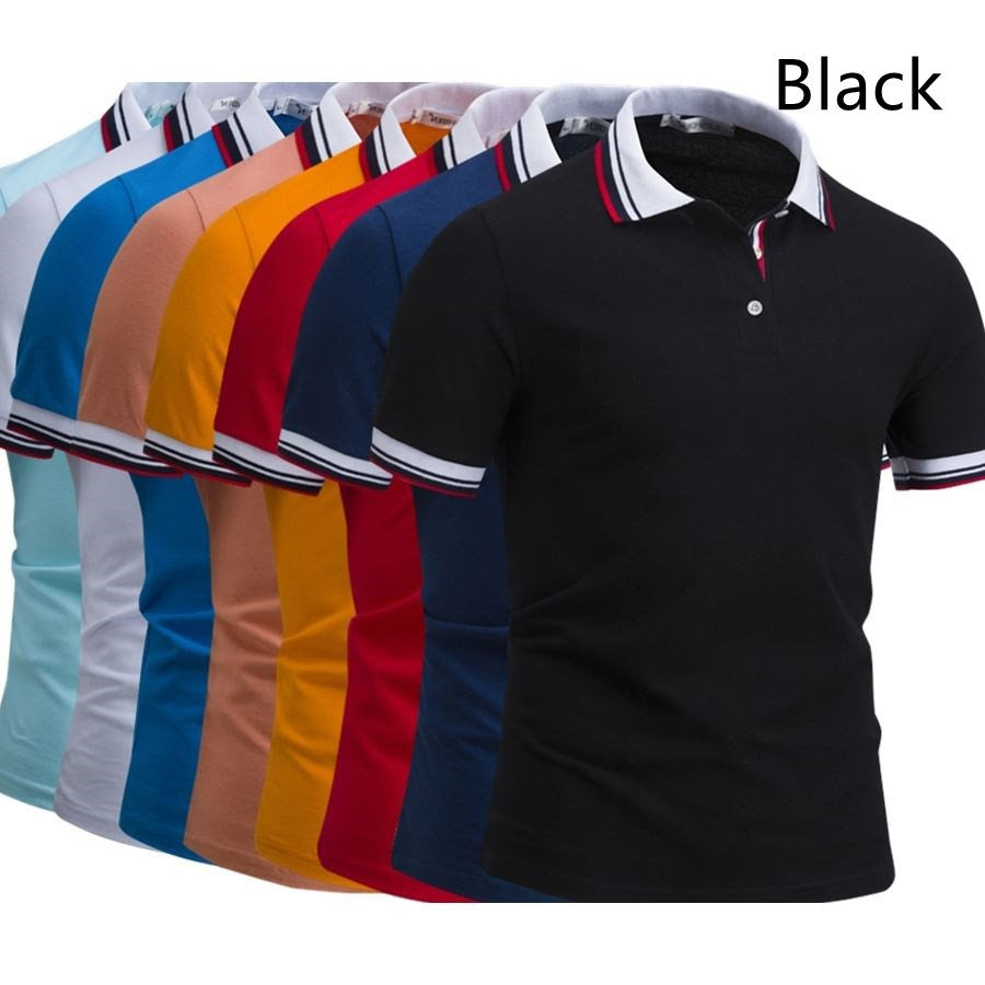 Men's Fashion Casual Lapel Polo Shirt