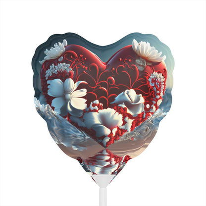 Happy Valentine's Day Balloons (Round and Heart-shaped), 6"-Shalav5