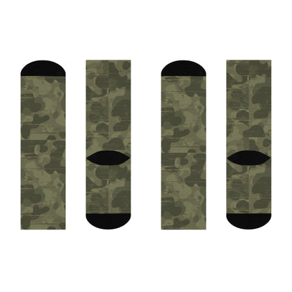 Military  Design Crew Socks-Shalav5