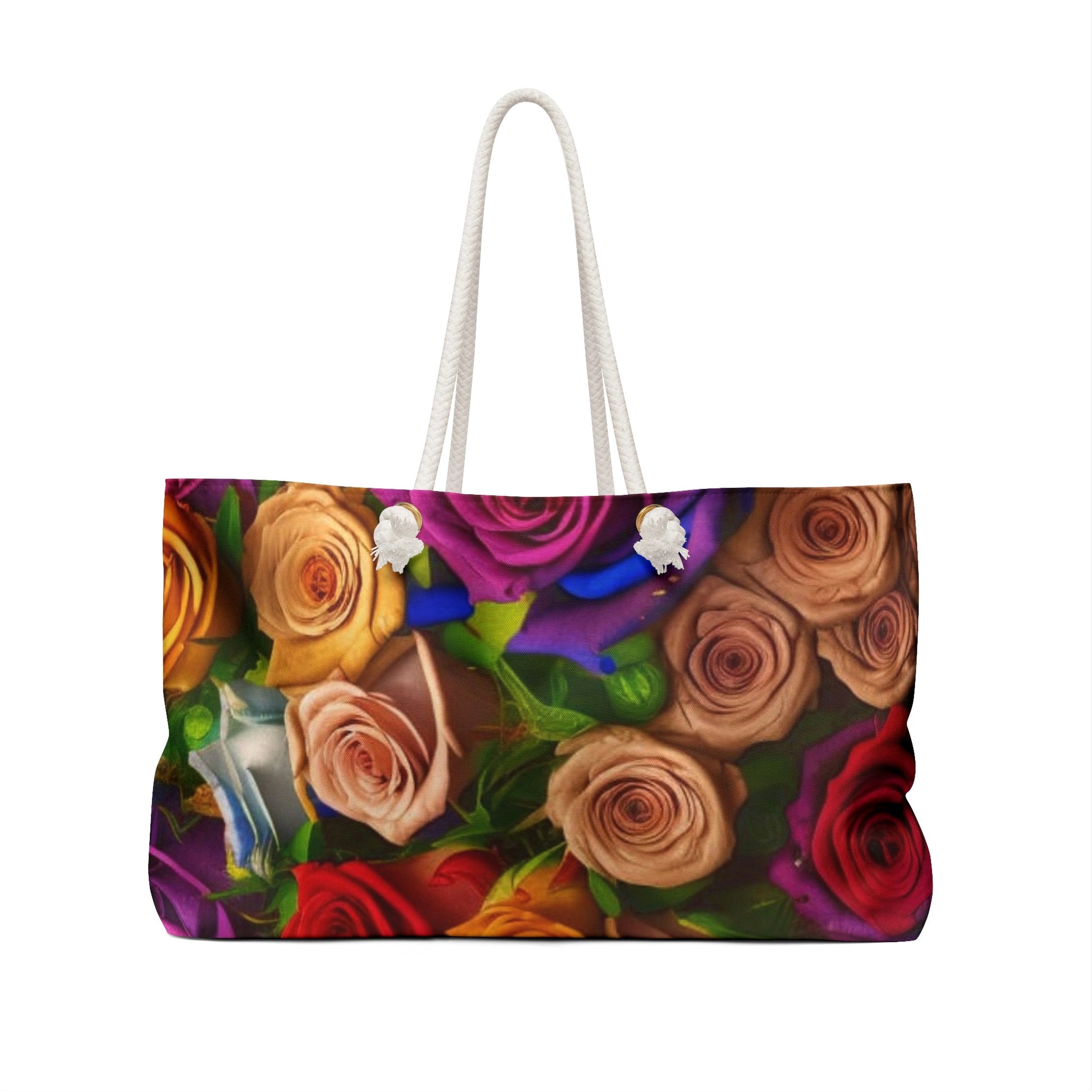 Bouquet of colorful roses Weekender Bag-Shalav5