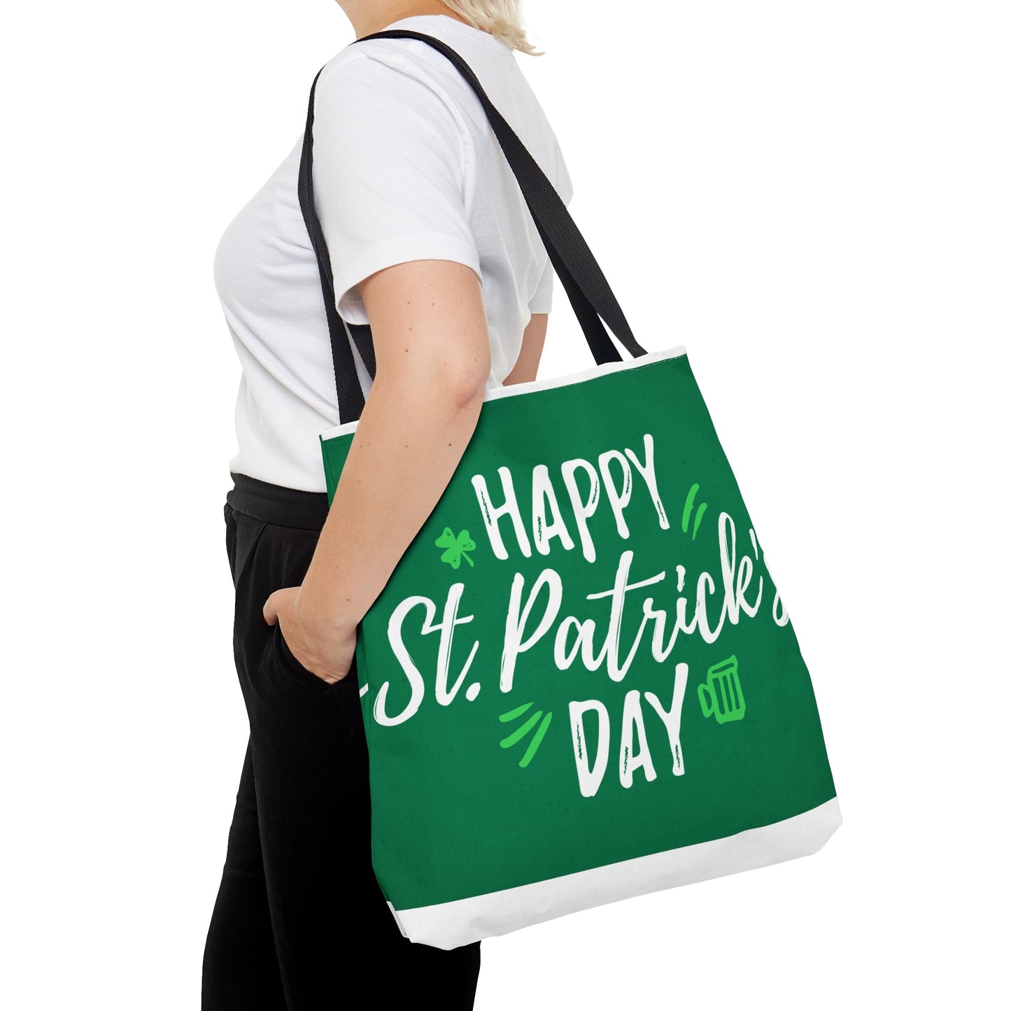 Happy St. Patricke's Day AOP Tote Bag-Shalav5