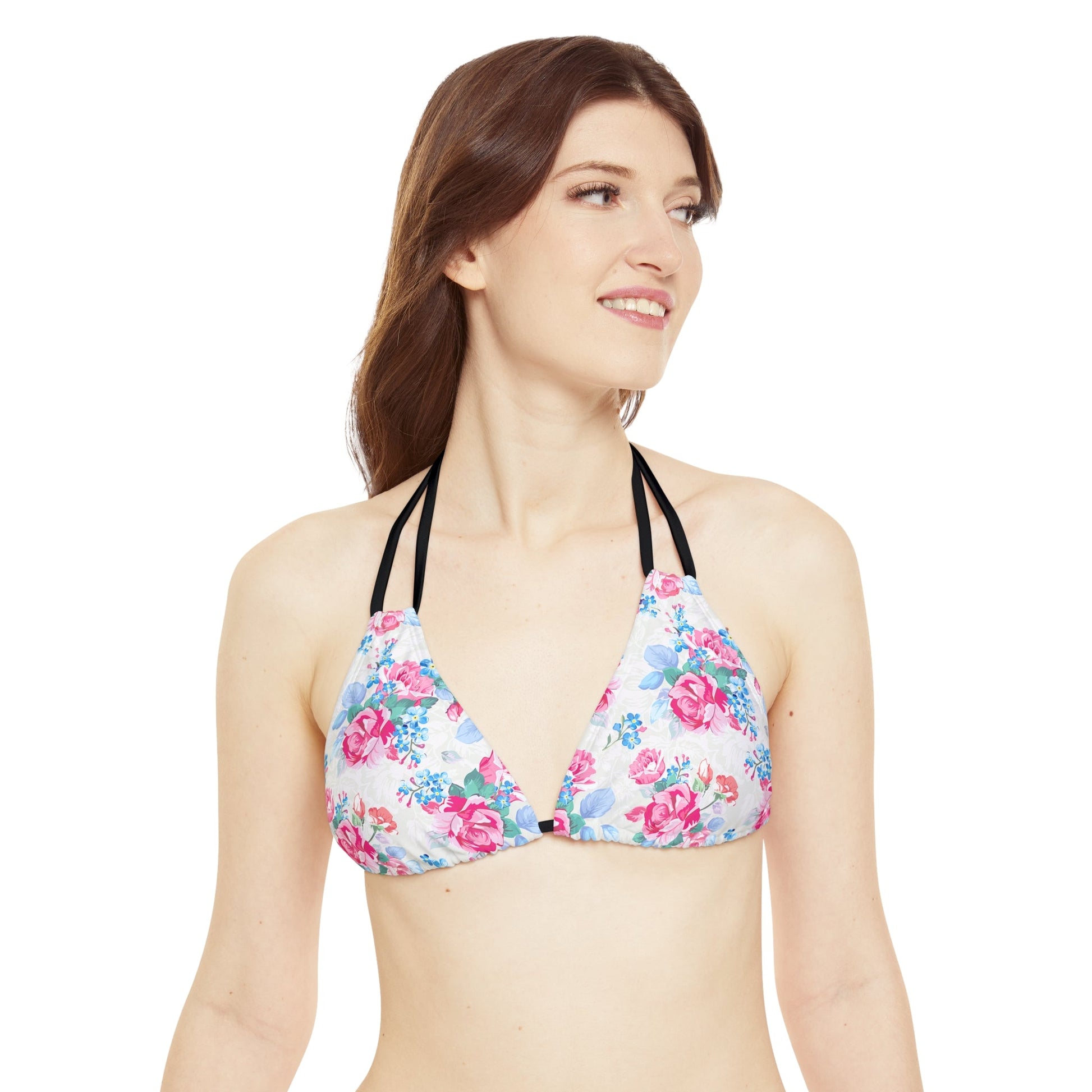 Floral Strappy Bikini Set (AOP)-Shalav5