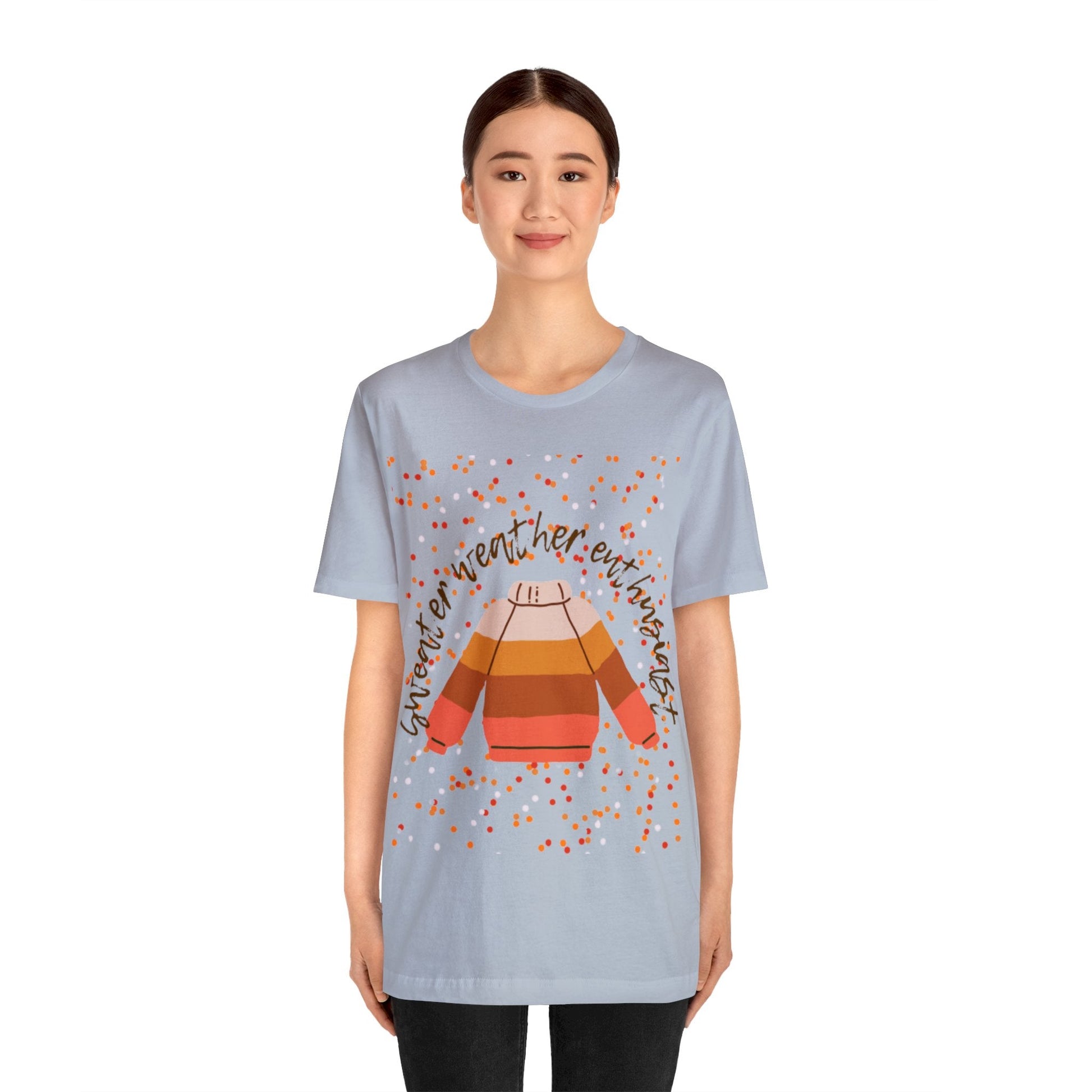 T-Shirt - Sweater Weather Enthusiast Unisex Jersey Short Sleeve Tee