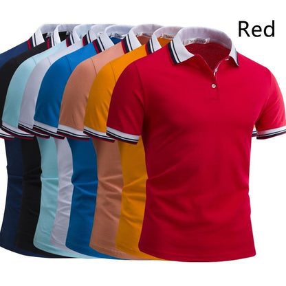 Men's Fashion Casual Lapel Polo Shirt