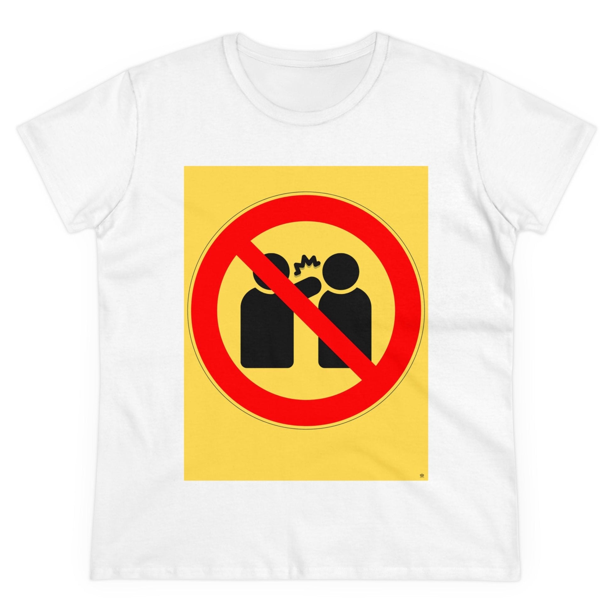 T-Shirt - Slap Free Zone Women's Heavy Cotton Tee