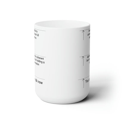 Mug - Not Before Coffee Ceramic Mug 15oz