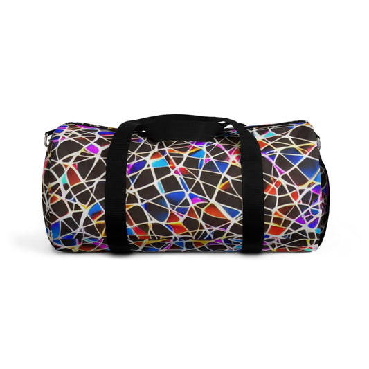 Duffel Bag Design with abstract shape and colors gym perfect-Shalav5