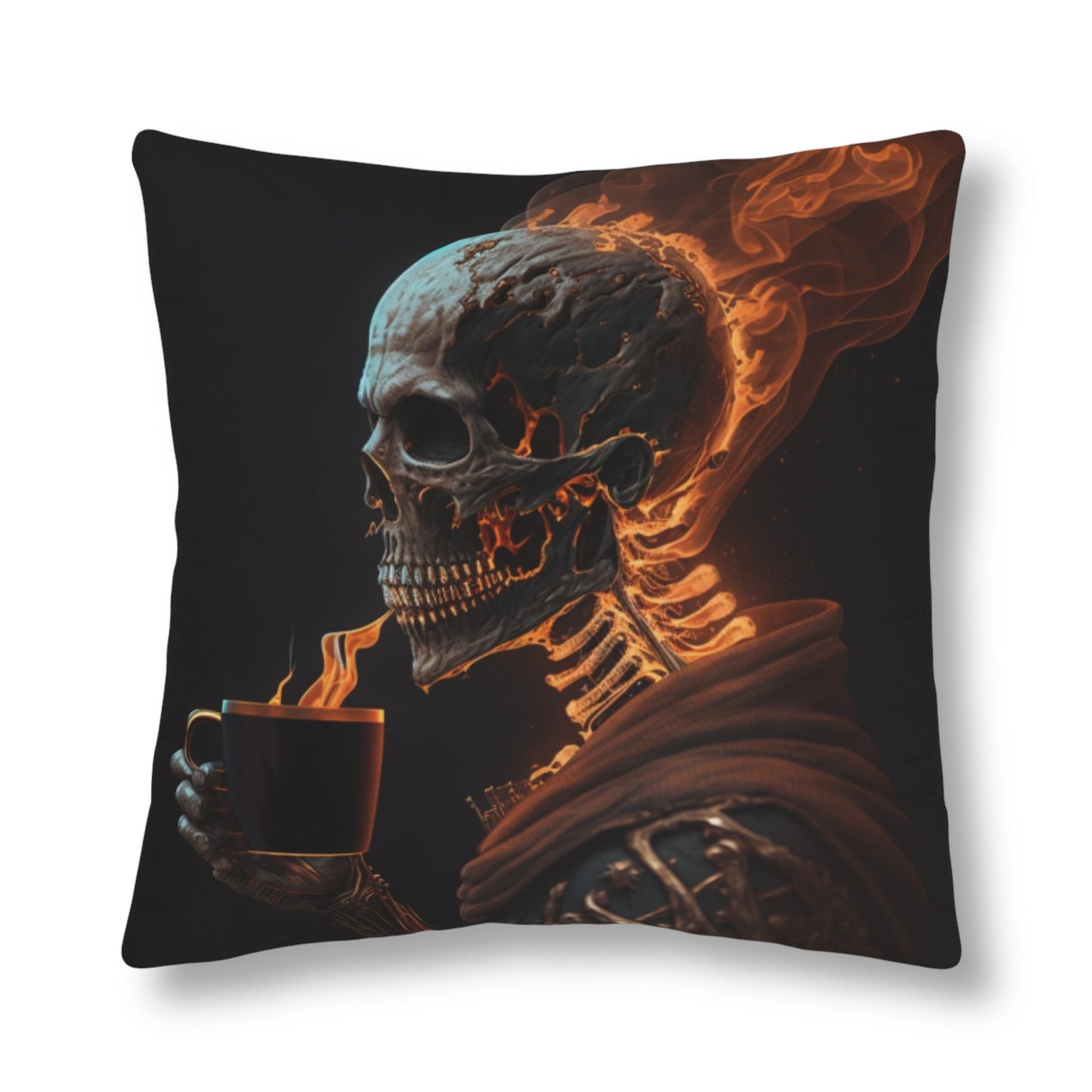 Flaming Hot Coffee Waterproof Pillows-Shalav5