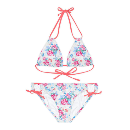Floral Strappy Bikini Set (AOP)-Shalav5