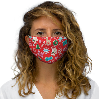Accessories - Merry Christmas Snug-Fit Polyester Face Mask