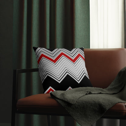 Home Decor - Seamless ZigZag Pattern  Waterproof Pillows