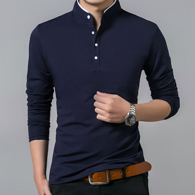 Fashion business casual men's POLO shirt