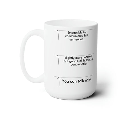 Mug - Not Before Coffee Ceramic Mug 15oz