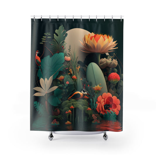 Home Decor - Tropical Shower Curtains